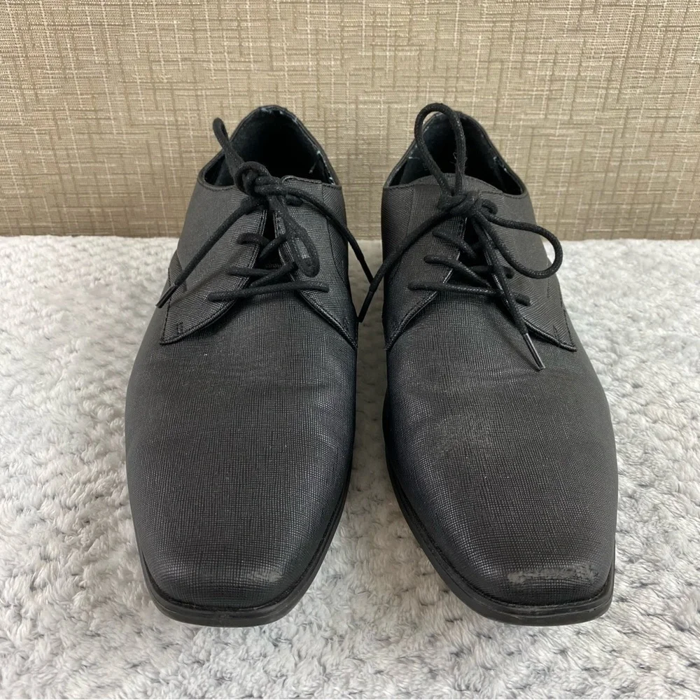 Calvin Klein Men’s‎ Black Benton 2 Oxford Dress Shoe Sz 9.5